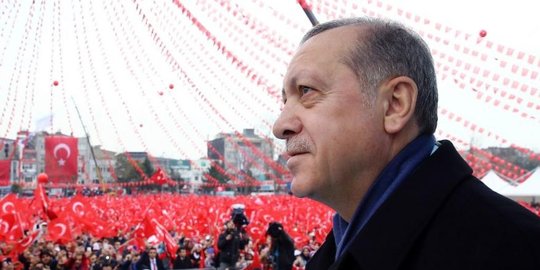 Presiden Erdogan Tuding Pawai Perempuan Tak Hormati Islam