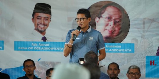 Tanggapi Survei SMRC, Sandiaga Tegaskan Persaingan Ketat di Semua Daerah