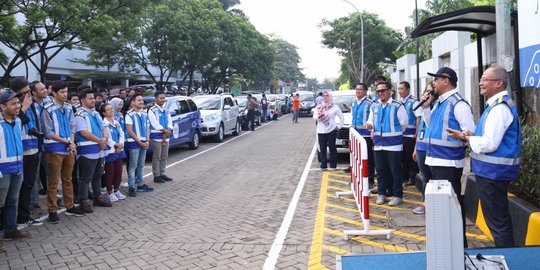 100 Peserta Rekrutmen Jasa Marga Jalani Tahapan Jelajah Tol Trans Jawa