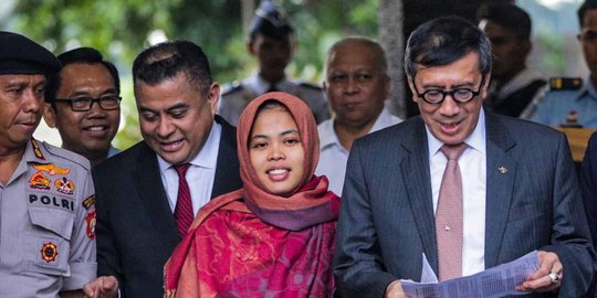 Menkum HAM Jelaskan Kronologi Pembebasan Siti Aisyah