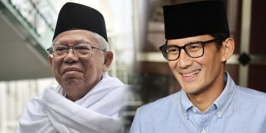 TKN Jamin Sandiaga Bakal Pencitraan Tak akan Menyerang Ma'ruf saat Debat