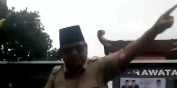 Viral Video Prabowo Marah Sampai Pukul Tangan Keamanan, Ini Penjelasan Jubir BPN
