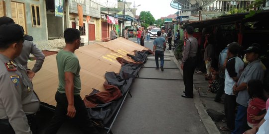 Ledakan Bom Terdengar Saat Penggerebekan Teroris di Sibolga