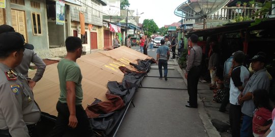 Ledakan Bom di Sibolga, 1 Polisi Luka, Istri-Anak Terduga Teroris Tak Mau Dievakuasi