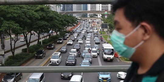 Kendaraan Bermotor Jadi Penyumbang Polusi Udara Terbesar Ibu Kota