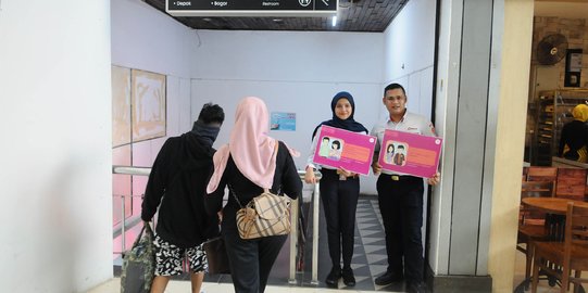 PT KCI Lakukan Kampanye Pencegahan Pelecehan Seksual di Stasiun