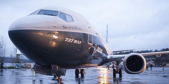 Boeing Perbarui Perangkat Lunak 737 Max
