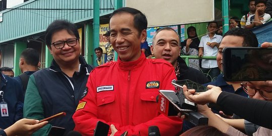 Jokowi Rapat Internal Bersama DPP PDIP