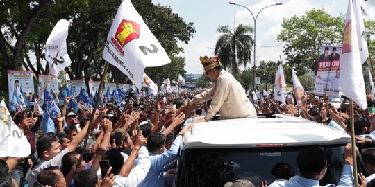 Prabowo: Saya Tak Percaya Hasil Survei, Mereka Dibayar