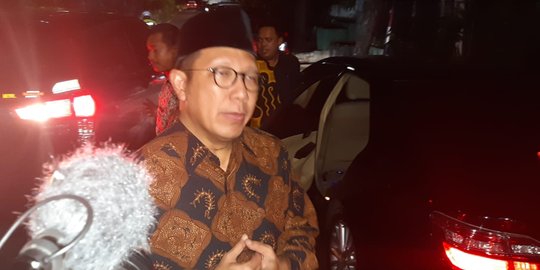 Jelang Debat Cawapres, Menag dan Kepala Bappenas Sambangi Rumah Ma'ruf Amin