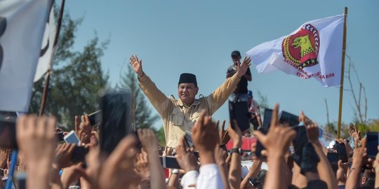 Prabowo Pesan ke Pendukung: Anggap Saja 17 April Lebaran Kemerdekaan Kita