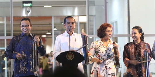 Jokowi Resmikan Pasar Ikan Modern Muara Baru