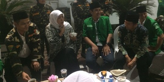 Sejarah GP Ansor Jatim, Rakorwil Ditutup Khofifah dengan Pesta Durian di Grahadi