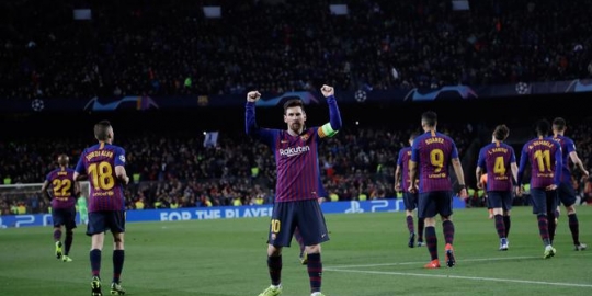 3 Catatan Menarik Messi Usai Barcelona Bungkam Lyon