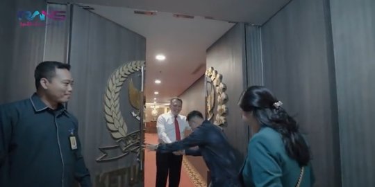 Raffi Ahmad dan Gigi Terkejut Lihat Ruangan Pribadi Ketua DPR, Ada Pintu Rahasianya!
