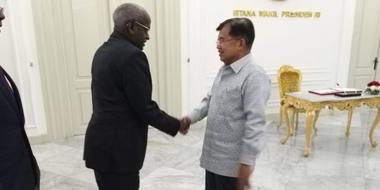 Bertemu Wapres JK, PM Republik Djibouti Bahas Kerja Sama Geotermal