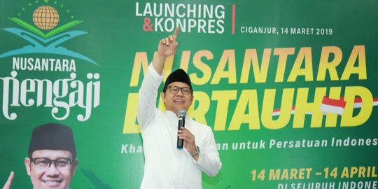 Prihatin Kondisi Bangsa, Cak Imin Luncurkan Gerakan Nusantara Bertauhid