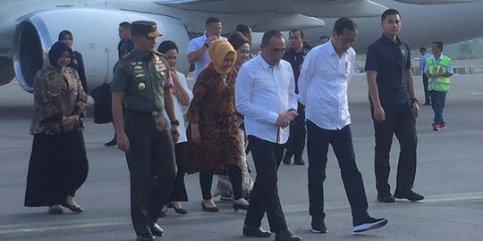 Presiden Jokowi Tiba Tapanuli Utara, Besok Bagikan KIP di Pasar Balige