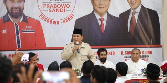Prabowo Salaman Pakai Sarung Tangan di Jambi, Ini Penjelasan BPN