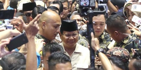 Prabowo Kepada Timses: Tantangan Makin Banyak, Dimana-mana Ada Intimidasi