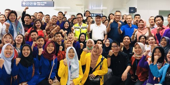 Menristek Uji Coba MRT: Penumpang Harus Disiplin, Bersih & Toleransi