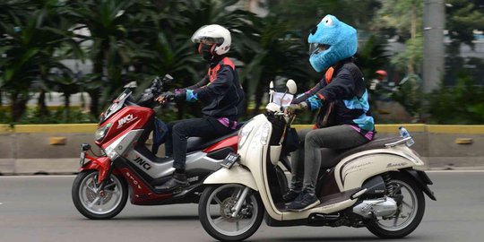 Millennial Road Safety Festival, Komunitas Motor Bareng Keliling Jakarta