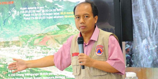 BNPB Berikan Penjelasan Terkait Banjir Bandang di Sentani