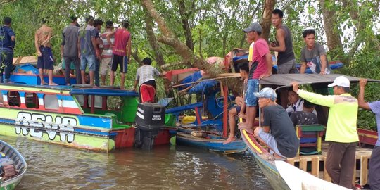 Speedboat Tabrak Pohon di Pinggir Sungai Musi, 4 Tewas dan 3 Hilang