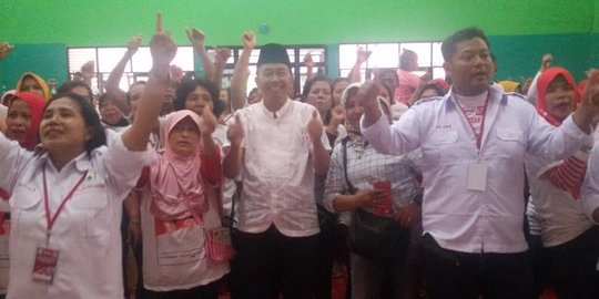 Kumpulkan Ratusan Relawan, Caleg PDIP Sosialisasi 3 Kartu Jokowi