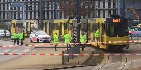 Penembakan di Sejumlah Lokasi di Utrecht, Masjid dan Sekolah Dijaga Polisi