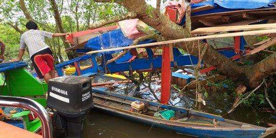 Bayi 1 Tahun Selamat usai Terlempar saat Kecelakaan Speedboat di Sungai Musi