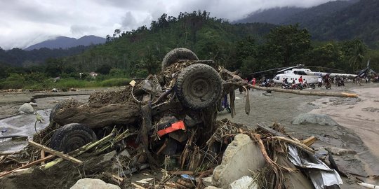 82 Korban Meninggal Akibat Bencana di Jayapura Dievakuasi, 74 Warga Masih Hilang