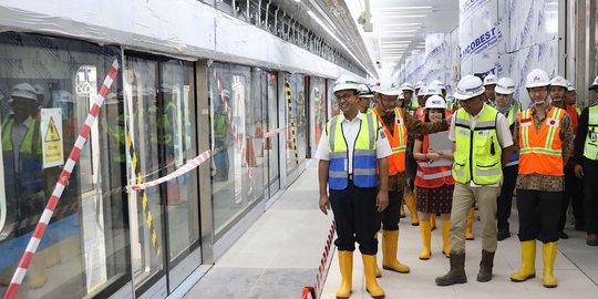 MRT Diresmikan 24 Maret, Anies Desak DPRD Segera Putuskan Tarif