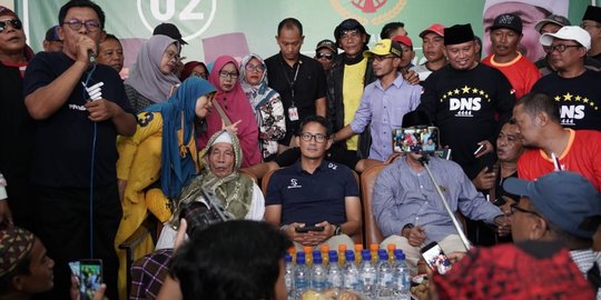 Sandiaga Dengar Keluhan Kesah Warga Soal Tarif Listrik Naik Hingga Soal Impor