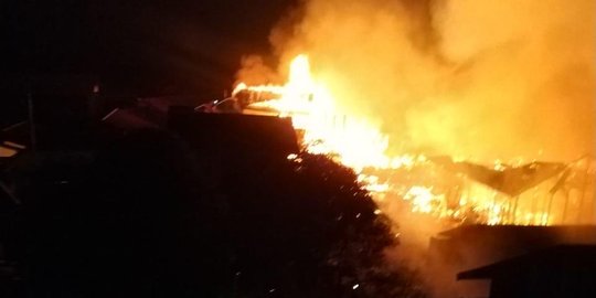 Kebakaran 42 Rumah di Kukar, Kerugian Ditaksir Capai Rp 4 Miliar