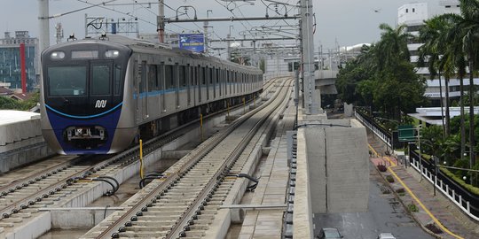 Diresmikan 24 Maret, Operasional MRT Baru Dimulai 1 April 2019