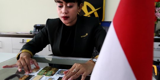 Harga Emas Menguat Tipis Rp 1.000 Hari ini Menjadi Rp 667.500 per Gram