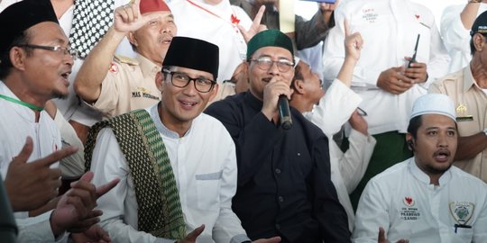 Sandiaga Sarankan Menteri Jokowi Nobar Debat di Rumah Saja