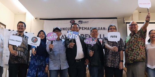 Lewat Unggah Foto, Netgrit Ajak Masyarakat Kawal Pemilu 2019