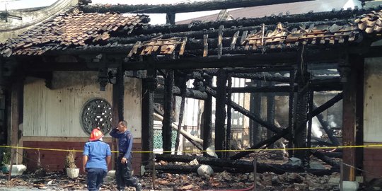 Rumah Penitipan Abu Jenazah di Semarang Tengah Terbakar, Seorang Lansia Tewas