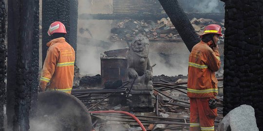 Rumah Abu Klenteng Tertua di Semarang Ludes Terbakar