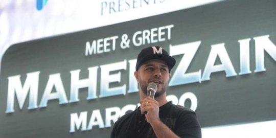 Gelar Charity, Maher Zain Sempatkan Jumpa Penggemar di Depok