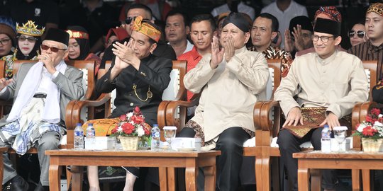 Indo Barometer: Jokowi Unggul di Aspek Kemampuan, Sandiaga Kalahkan Ma'ruf Amin