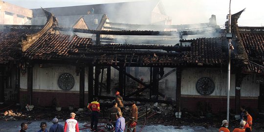 Korsleting Jadi Penyebab Rumah Penitipan Abu Jenazah di Semarang Terbakar