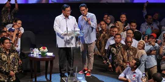 Sejak 2014 Prabowo Minta Sandiaga Uno dan Erwin Aksa Jadi Cawapres