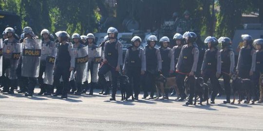 Amankan Pemilu 2019, Polda Jatim Siapkan 26.827 Personel Gabungan di 130.012 TPS