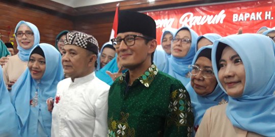 Dukung Sandiaga, Keluarga KH Ahmad Dahlan Pesan 'Gandeng Muhammadiyah Erat-Erat'