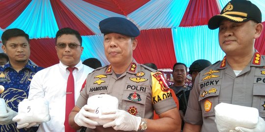 Penyelundupan 8 Kg Sabu Digagalkan, Diduga Ada Hubungannya dengan 7 Kg Tawas