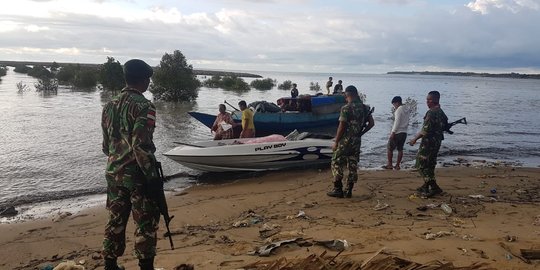 Mengaku Cari Ikan, 14 WN Malaysia Terdampar di Nunukan