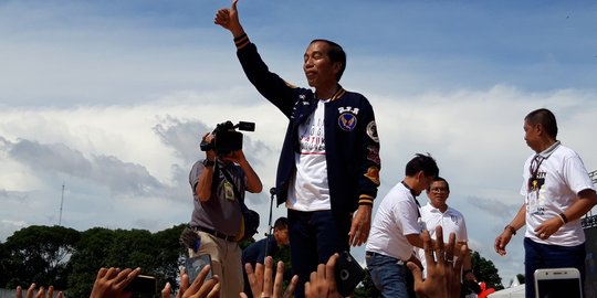 Jokowi: 4,5 Tahun Diam Difitnah Hari Ini Saya Akan Lawan
